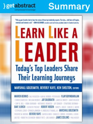 cover image of Learn Like a Leader (Summary)